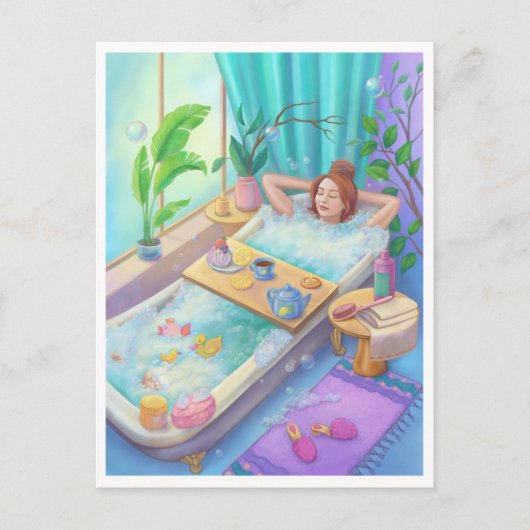 ～する時リラックス間 ポストカード (正面)