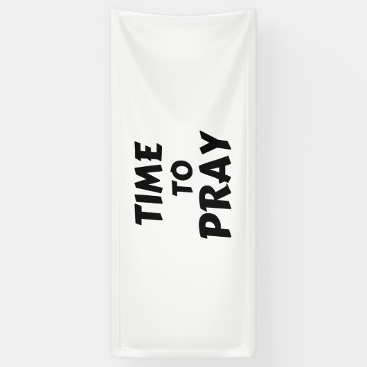 ～する時祈間 横断幕 (縦)