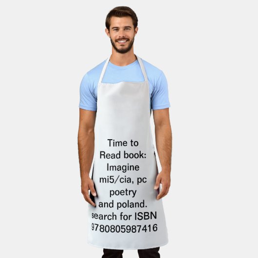 ~する時読間 エプロン (着用した状態)