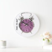 ～する時買間 ラージ壁時計 (ホーム)