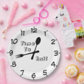 ～する時食べ間 ペーパープレート (パーティー)