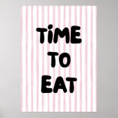 ～する時食べ間 ポスター (正面)