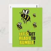 ~する準備ができていブンブンいう音る ポストカード (正面/裏面)