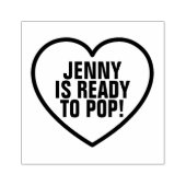 ～する準備ができていポップ・アートのる ラバースタンプ (インプリント)