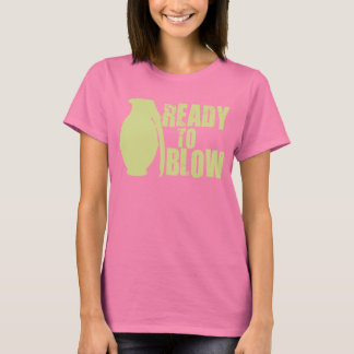 ~する準備ができてい吹る Tシャツ
