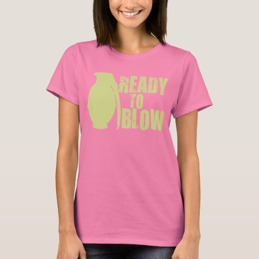 ~する準備ができてい吹る Tシャツ (正面)