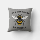 ~する準備をしようブンブンいう音 クッション (裏面)