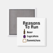 ～する理走由 マグネット (正面/裏面)