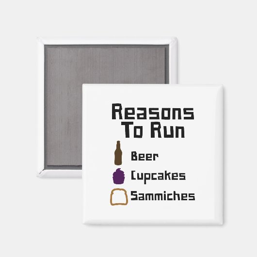 ~する理走由 マグネット (正面/裏面)