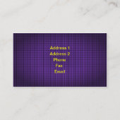 ～する素晴らしいカーカスタマイズド 名刺 (裏面)