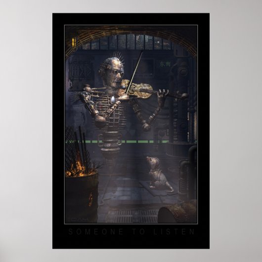 ~する聞人 ポスター (正面)