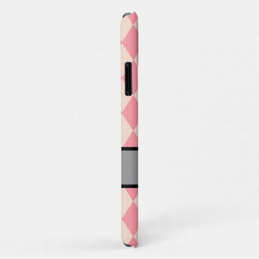 すパーソナライズされたべてのモデルにピンクのiPhoneケース Case-Mate iPhoneケース (裏面/右)