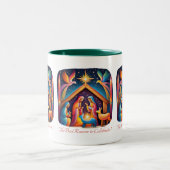 ～す最高のる理祝由 ツートーンマグカップ (中央)