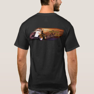 ずかずかと歩いて下さい及び操縦して下さい Tシャツ
