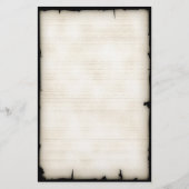 ずたずたに裂かれた西部のスタイルの文房具 便箋 (正面)