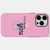 ずっとあなたが好きでした - 愛の引用 Case-Mate iPhoneケース (裏面 (横))