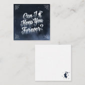 ずっとあなたをキープしたい ノートカード (正面/裏面)