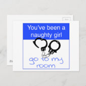 ずっといけない女の子です ポストカード (正面/裏面)