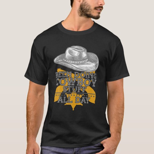 ずっとカウボーイ物ランチカウボーイ Tシャツ (正面)