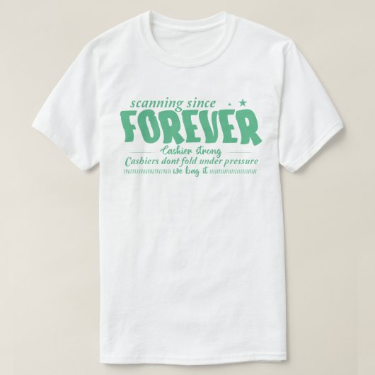 ずっとスキャンしてきた Tシャツ (デザイン正面)