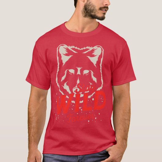 ずっとワイルドでいろ Tシャツ (正面)