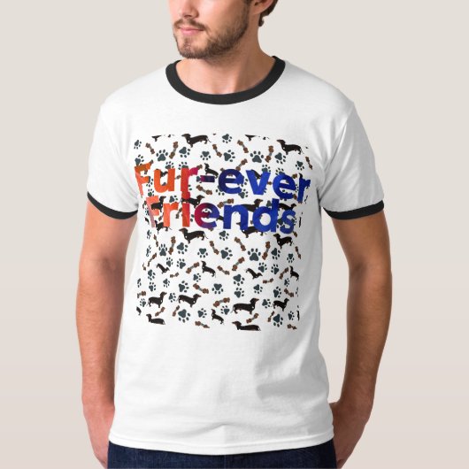 ずっと一緒の友達 Tシャツ (正面)