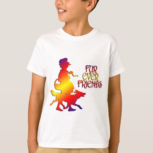 ずっと一緒の友達 Tシャツ (正面)