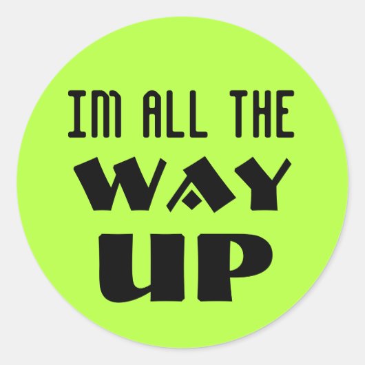 ずっと上にいる ラウンドシール (正面)