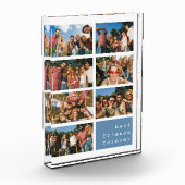 ずっと仲良しブルー コラージュ フォトブロック (左)