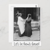 ずっと友達になろうはがき ポストカード (正面/裏面)