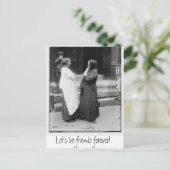 ずっと友達になろうはがき ポストカード (スタンド正面)