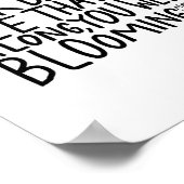 「。..ずっと咲いてた」 – ポスター (角)