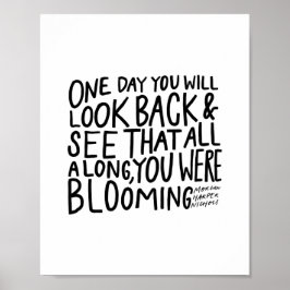 「。..ずっと咲いてた」 – ポスター