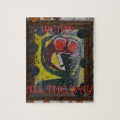 ずっと局外者の芸術-ない夜で風変わり ジグソーパズル (縦)