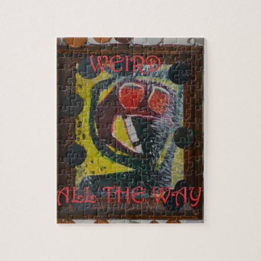 ずっと局外者の芸術-ない夜で風変わり ジグソーパズル (縦)