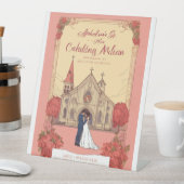 ずっと幸せに」 台座サイン (インサイチュ)