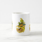 ずっと後につかれたBroadbill モーフィングマグカップ (中央)