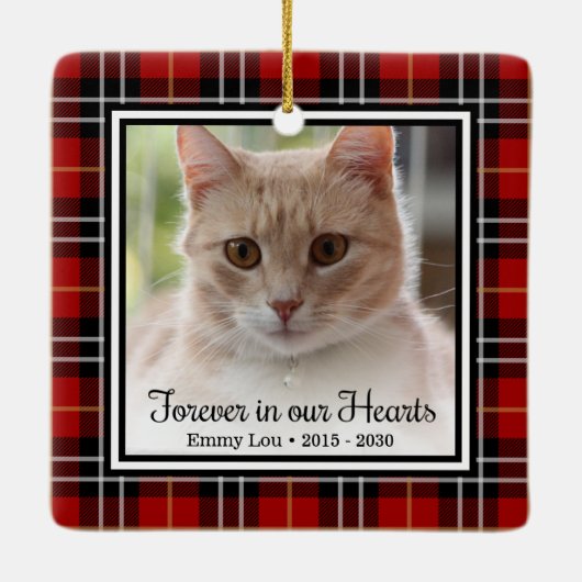 ずっと心の中に猫 セラミックオーナメント (裏面)