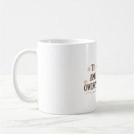 ずっと愛してるフクロウのマグカップ コーヒーマグカップ