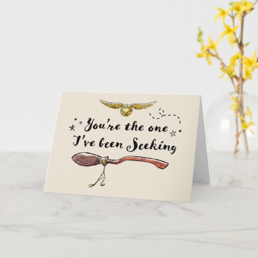 ずっと探し求めていたあなた カード (黄色い花)