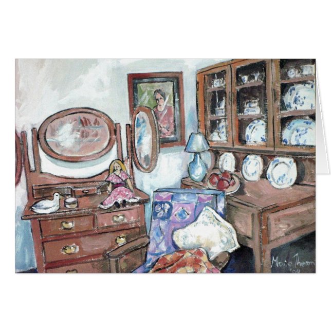 ずっと昔にからの家具 (正面横)