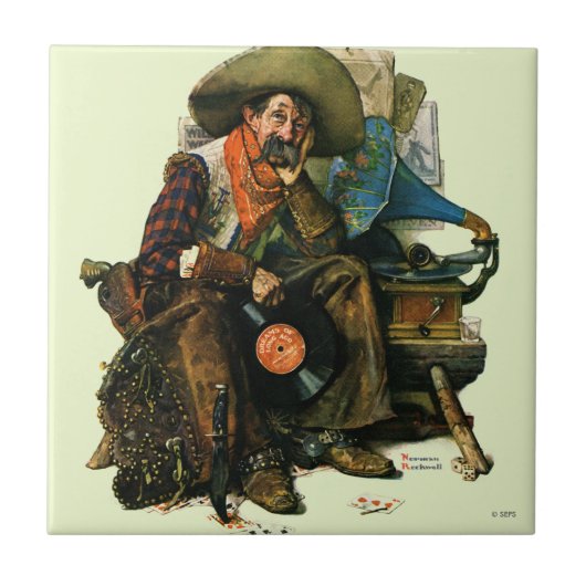 ずっと昔にの夢 タイル (正面)