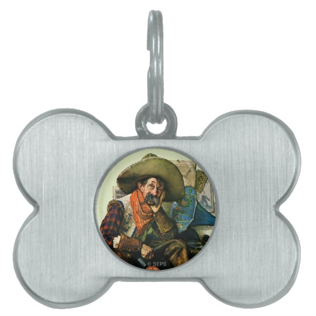 ずっと昔にの夢 ペットネームタグ (正面)