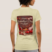 「ずっと私のヴァレンタイン」Tシャツ Tシャツ (裏面)