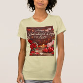 「ずっと私のヴァレンタイン」Tシャツ Tシャツ (正面)