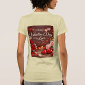 「ずっと私のヴァレンタイン」Tシャツ Tシャツ (裏面)