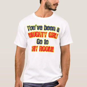 ずっと私の部屋にいけない女の子行きますです Tシャツ