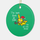 ずっと私はよいです一年中 セラミックオーナメント (左)