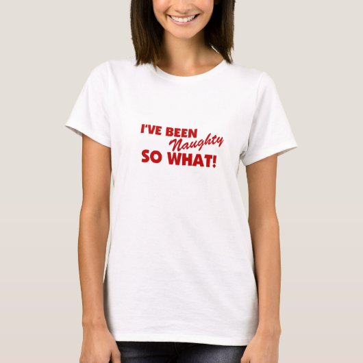ずっと私は何いけないです、そう Tシャツ (正面)