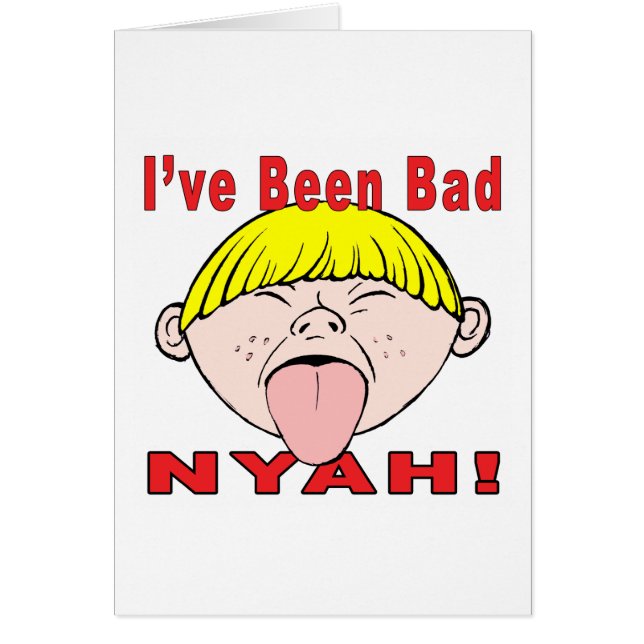 ずっと私は悪いです(男の子) (正面)